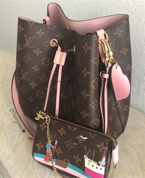 pink and white lv bag|louis vuitton bag pink inside.